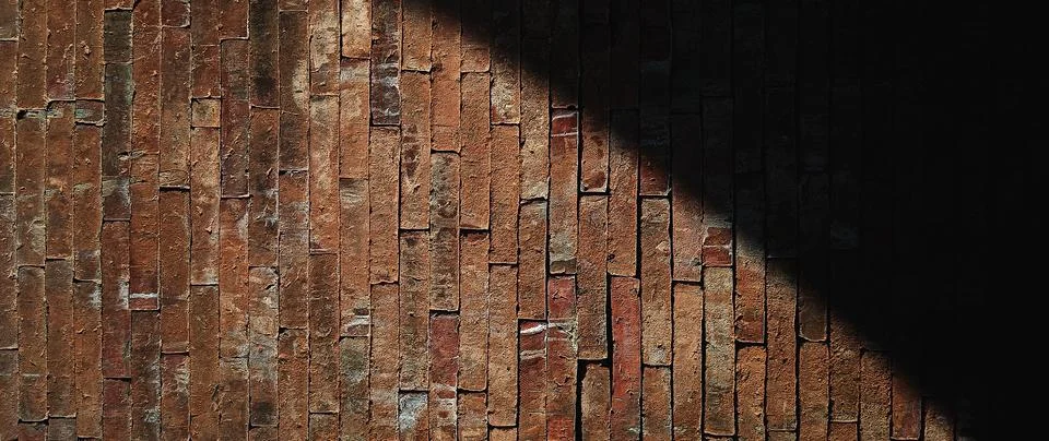 Brick wall. Rustic old brick wall texture for brickwork background design, .. Stock Photos