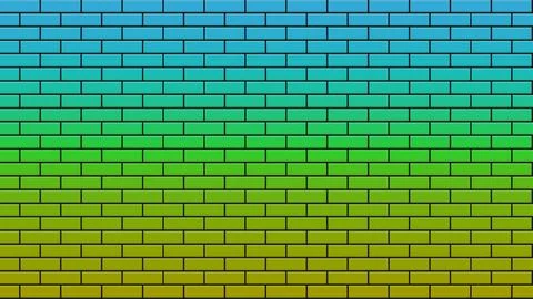 Brick wall seamless background. Vector textured pattern 스톡 일러스트