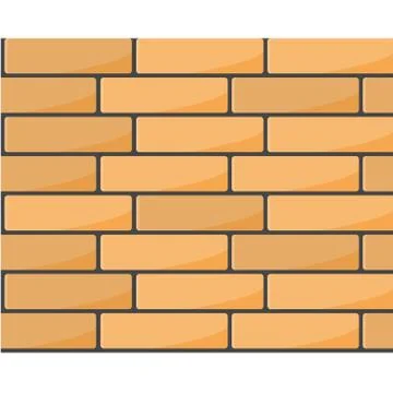 Brick wall seamless pattern - brickwork background Illustrazione stock