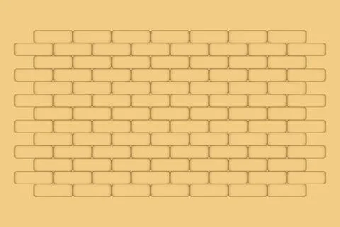 Brick wall seamless pattern, vector illustration Stock Illustration