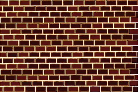 Brick wall seamless pattern vector pro イラスト素材