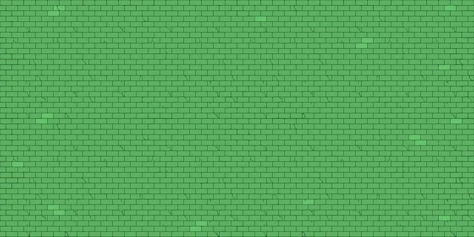 Brick Wall Seamless Texture Decorative Background Stock Illustration
