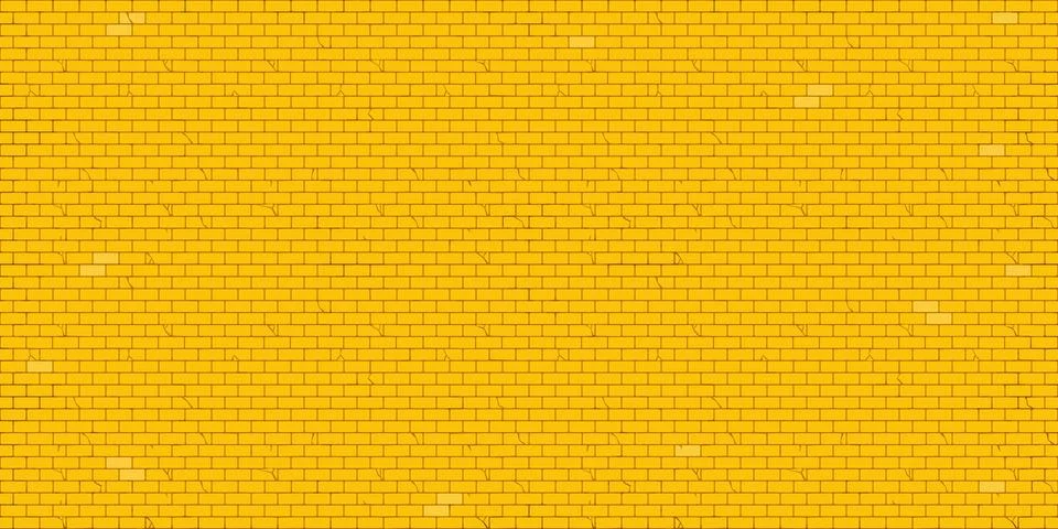 Brick Wall Seamless Texture Decorative Background Stock Illustration