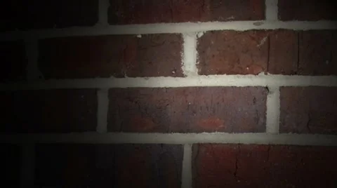 Brick wall sequence loop Stock Footage