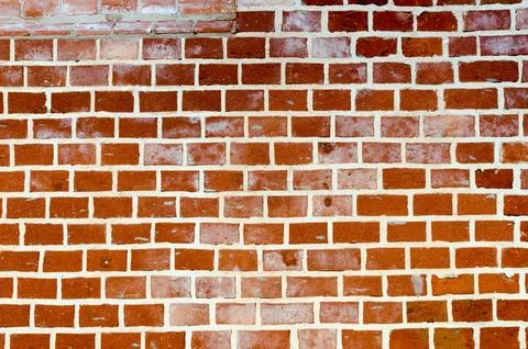 Brick wall small size pattern Foto stock