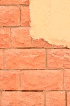 Brick wall with space for text 스톡 사진