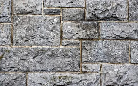 Brick Wall Stone wall with much detail, patterns, and texture Copyright: x... Stock-Fotos