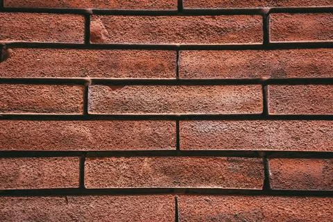 Brick wall structure of an old house Stock Photos