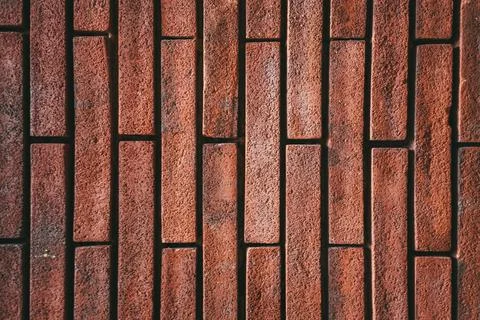 Brick wall structure of an old house Stock Photos