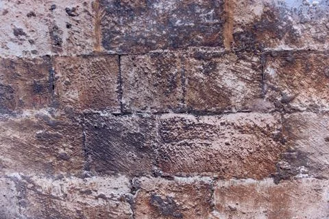 Brick, Wall surface texture for decoration background Stock Photos