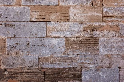 Brick, Wall surface texture for decoration background Stock Photos