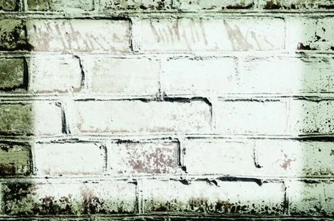 Brick wall texture (abstract background, vintage, grunge - concept) Stock Photos