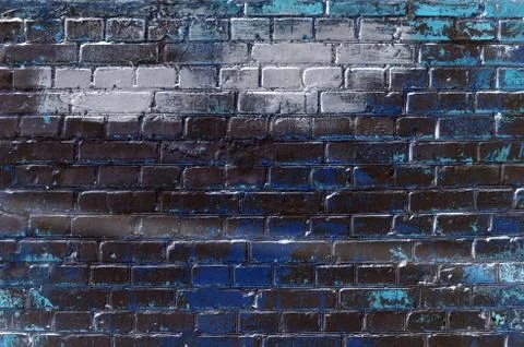 Brick wall texture (abstract background, vintage, grunge - concept) Stock Photos