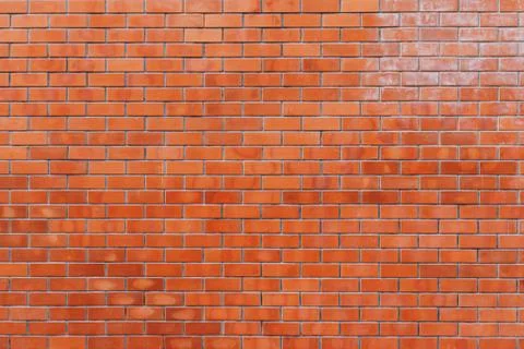 Brick wall texture and background with copy space Stock Photos