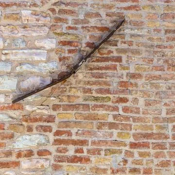 Brick wall texture background Foto stock