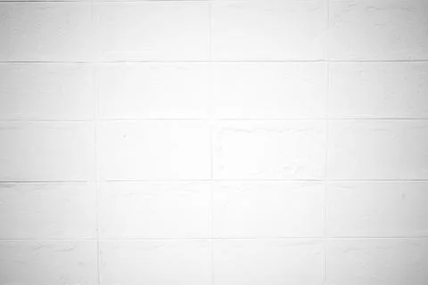 Brick wall texture background Soft tone White color Foto stock