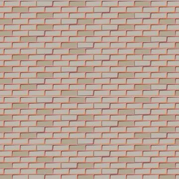 Brick Wall Texture Background Vector Illustration Stock Illustration