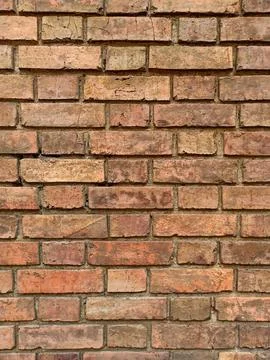 Brick Wall texture Background yellow rustic and old Stock Photos