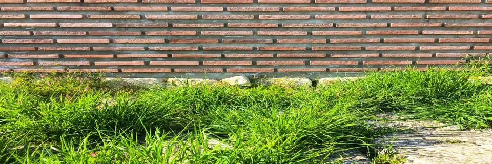 Brick wall texture, brick wall background, brick wall for interior or exterio Stock Photos