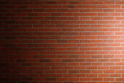 Brick wall texture brick wall texture with side light Copyright: xZoonar.c... Foto stock