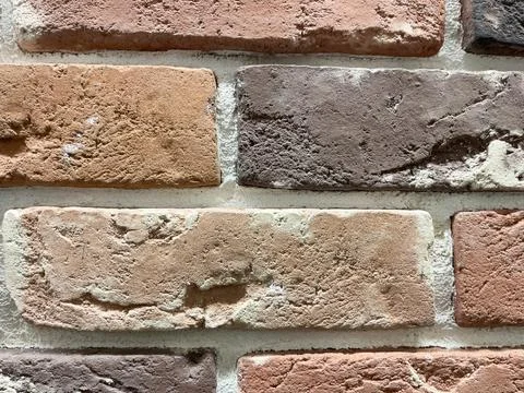 Brick wall texture, brick wall background for web site or mobile devices. Stock Photos