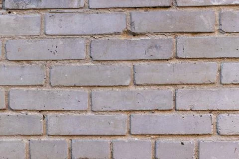 Brick wall texture. Bricks surface pattern. white brick wall Foto stock