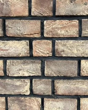 Brick wall, texture, design, material Stock Photos