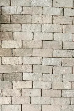 Brick wall texture grunge background with vignetted corners of interior Foto stock