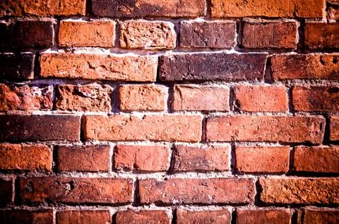 Brick wall texture grunge to use as background Stock Photos
