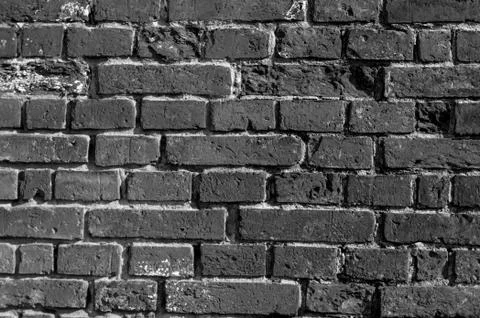 Brick wall texture grunge to use as background Stock Photos