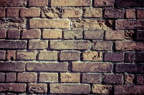 Brick wall texture grunge to use as background Foto stock
