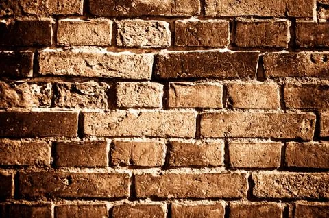 Brick wall texture grunge to use as background Foto stock