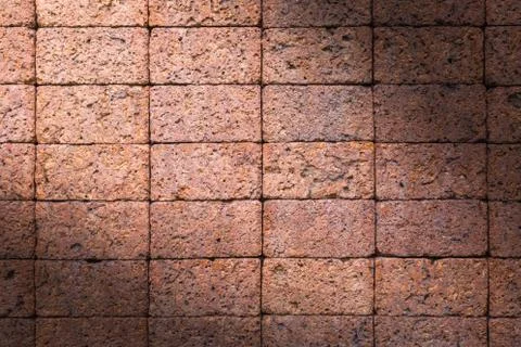 Brick wall texture or brick wall background for interior exterior design. Stock Photos