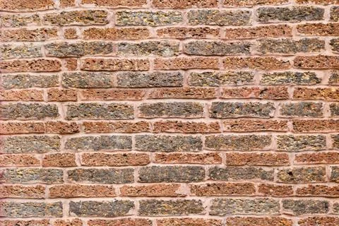 Brick wall texture or brick wall background for interior exterior design. Foto stock