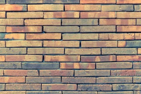 Brick wall texture or brick wall background for interior exterior design. Stock Photos
