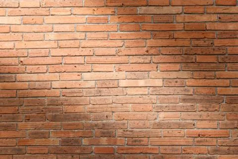 Brick wall texture or brick wall background for interior exterior design. Stock Photos