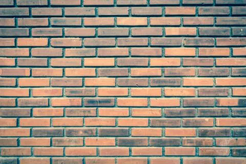 Brick wall texture or brick wall background for interior exterior design. Stock Photos