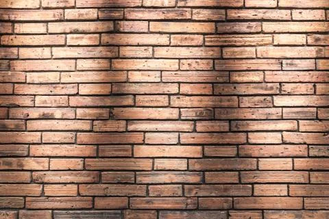 Brick wall texture or brick wall background for interior exterior design. Foto stock