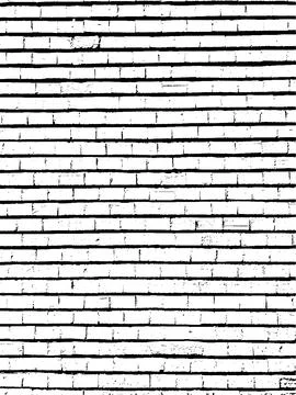 Brick wall texture. Overlay texture of old brick wall. Grunge texture. Stock Illustration