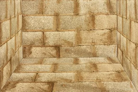 Brick wall texture Foto stock