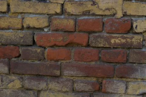 Brick wall, texture Stock Photos