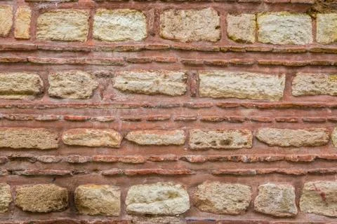 Brick wall texture Stock Photos