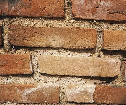 Brick wall texture Stock Photos