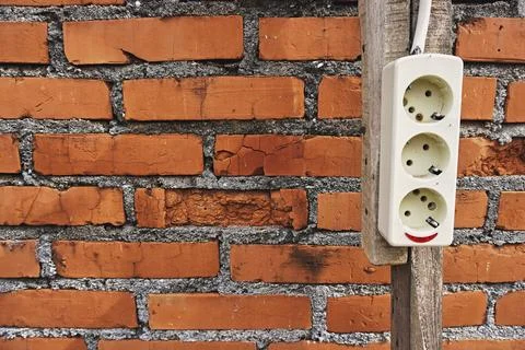 Brick wall texture Stock Photos