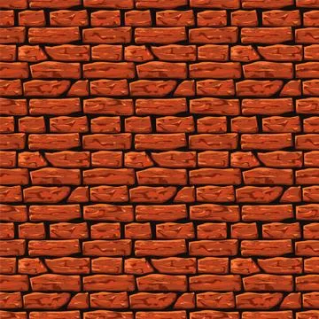 Brick wall texture, vector Eps8 illustration Background of brick wall text... Stock Photos