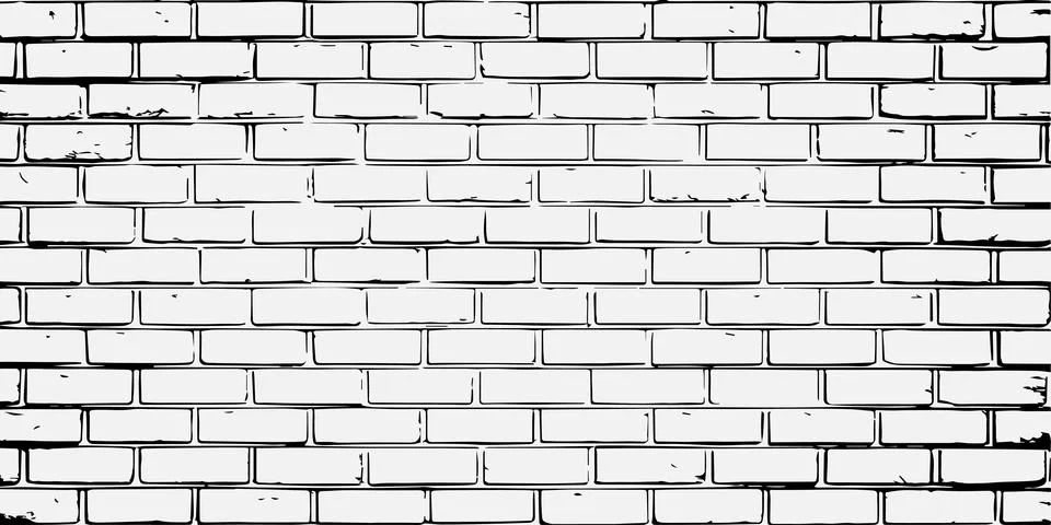 Brick wall Texture Vector. Grunge Urban Backgrounds. brick wall Stock Illustration
