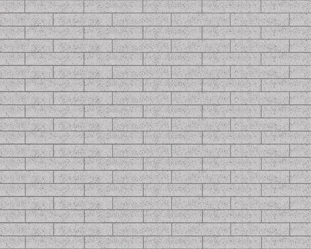 Brick wall texture. White brick, new. Brickwork Stock Illustration