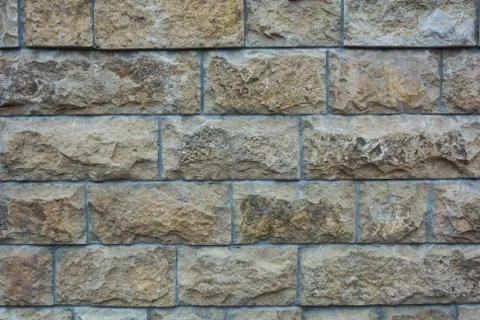 Brick wall textured background Stock Photos