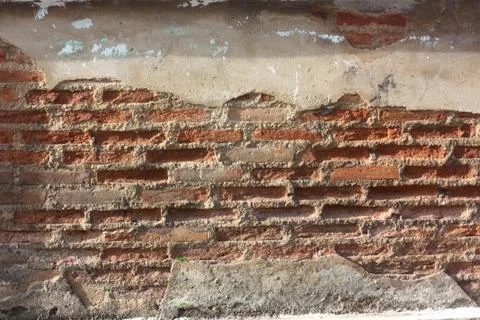 Brick wall textured pattern Stock Photos