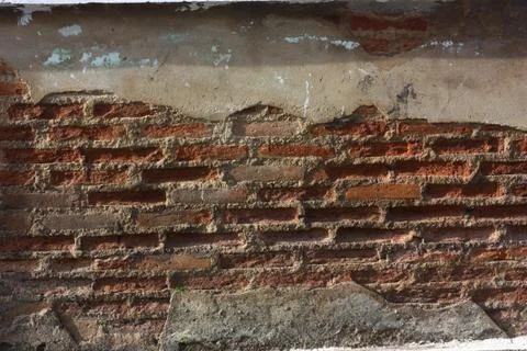 Brick wall textured pattern Stock Photos